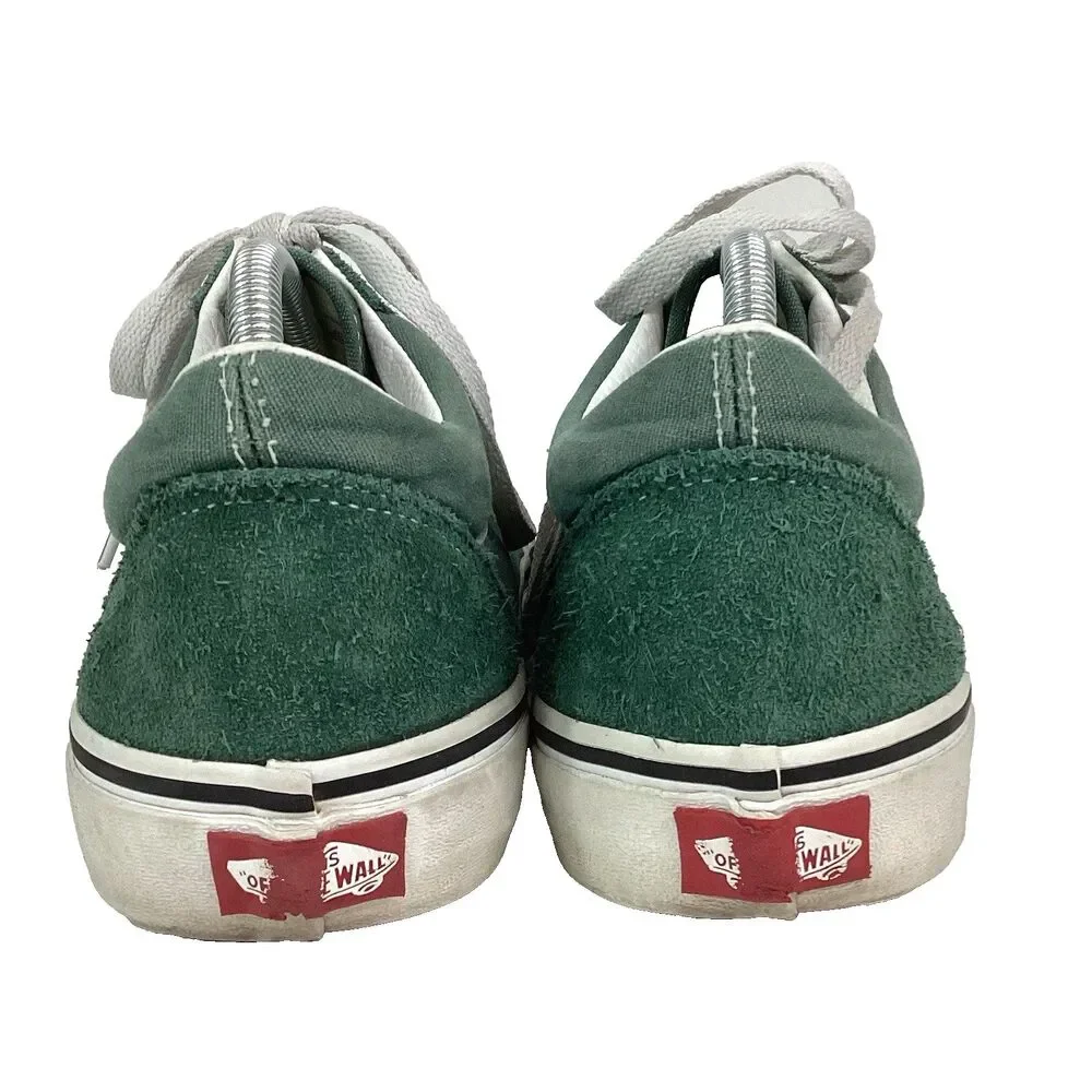 Vans OTW Classic Skate Shoes Men's Sz 11 Forest Green Suede & Canvas Low 751505